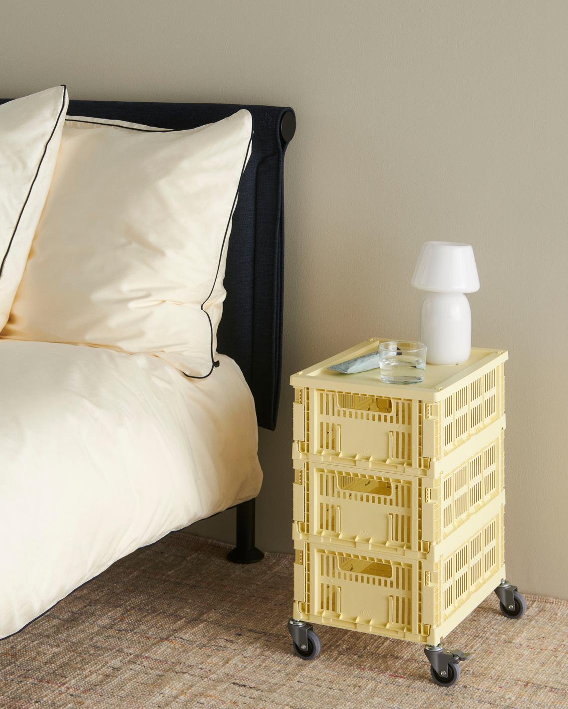 Colour Crate kasse - Light yellow
